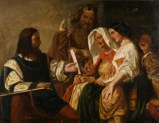 Leonardo en zijn Modellen, 1846